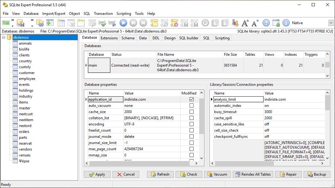 SQLite Expert Professional