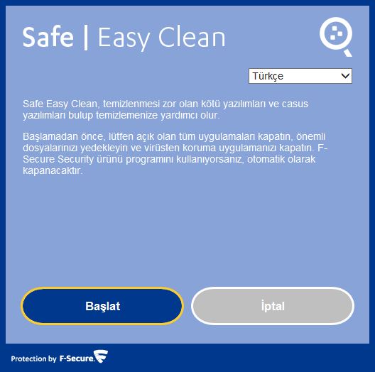 F-Secure Easy Clean